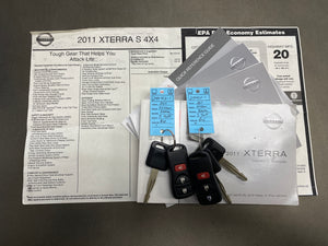 2011 Nissan Xterra S 4WD Manual