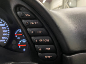 2004 Chevrolet Corvette Coupe Silver Gage Options