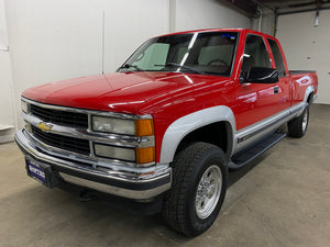 1996 Chevrolet Silverado K2500 Manual Extended Cab