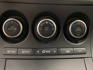 2013 Mazda MazdaSpeed3 Touring Manual Climate Control Buttons