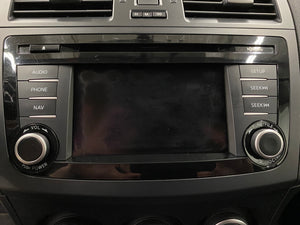 2013 Mazda MazdaSpeed3 Touring Manual Entertainment Screen