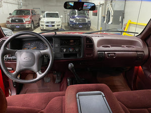 1996 Chevrolet Silverado K2500 Manual Extended Cab