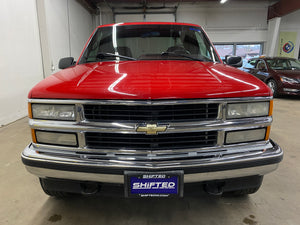 1996 Chevrolet Silverado K2500 Manual Extended Cab