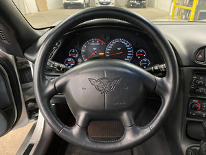 2004 Chevrolet Corvette Coupe Silver Steering Wheel