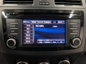 2013 Mazda MazdaSpeed3 Touring Manual Radio Screen