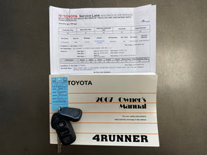 2007 Toyota 4Runner SR5 4WD 4.0L