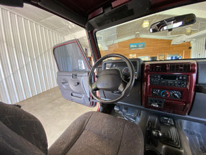 2001 Jeep Wrangler Sport 4.0L Manual