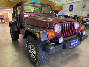 2002 Jeep Wrangler Sport 4.0L Manual