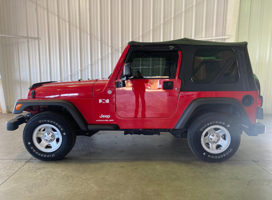 2004 Jeep Wrangler X 4.0L Manual