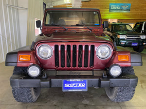 2002 Jeep Wrangler Sport 4.0L Manual