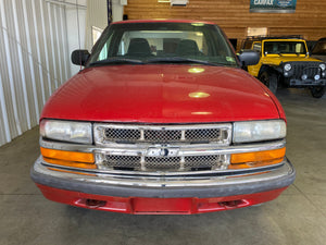 2000 Chevrolet S-10 4X4 Manual