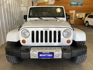 2012 Jeep Wrangler Unlimited Sahara Manual