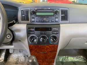 2006 Toyota Corolla Manual