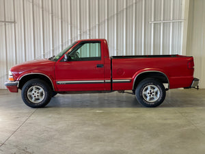 2000 Chevrolet S-10 4X4 Manual