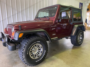 2002 Jeep Wrangler Sport 4.0L Manual