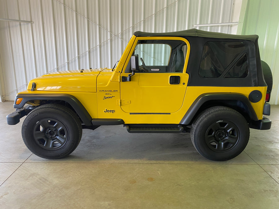 2001 Jeep Wrangler Sport Manual