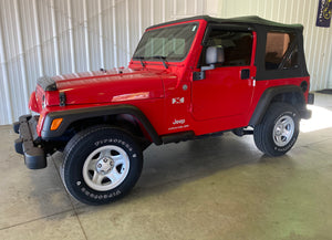 2004 Jeep Wrangler X 4.0L Manual