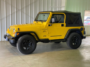 2001 Jeep Wrangler Sport Manual